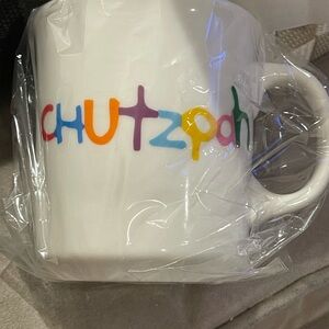 Multicolored Chutzpah Mug